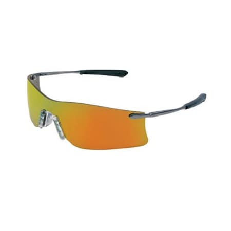 Rubicon Metal Temple Safety Glasses Emerald Lens